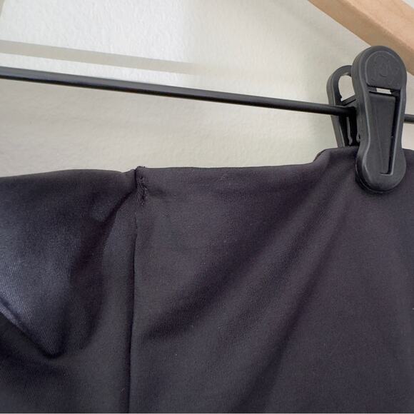 Assets by Spanx Sarah Blakely Stretch Shapewear Fantastic Firmers Shorts Black - Picture 5 of 8